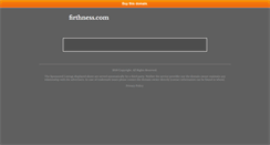 Desktop Screenshot of firthness.com